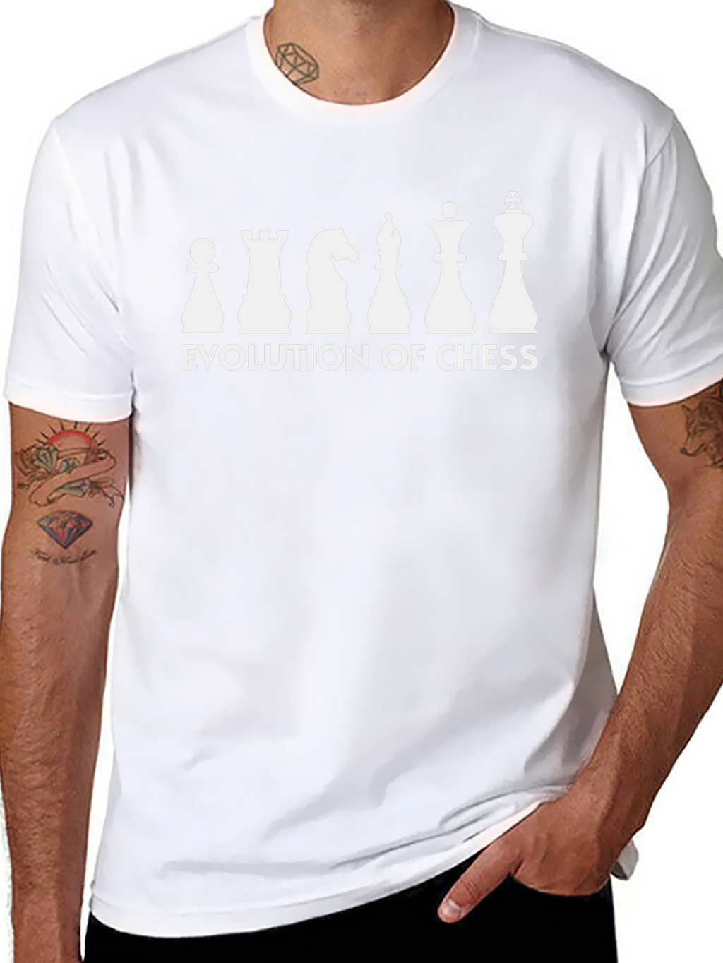 Evolution of Chess Graphic T-Shirt