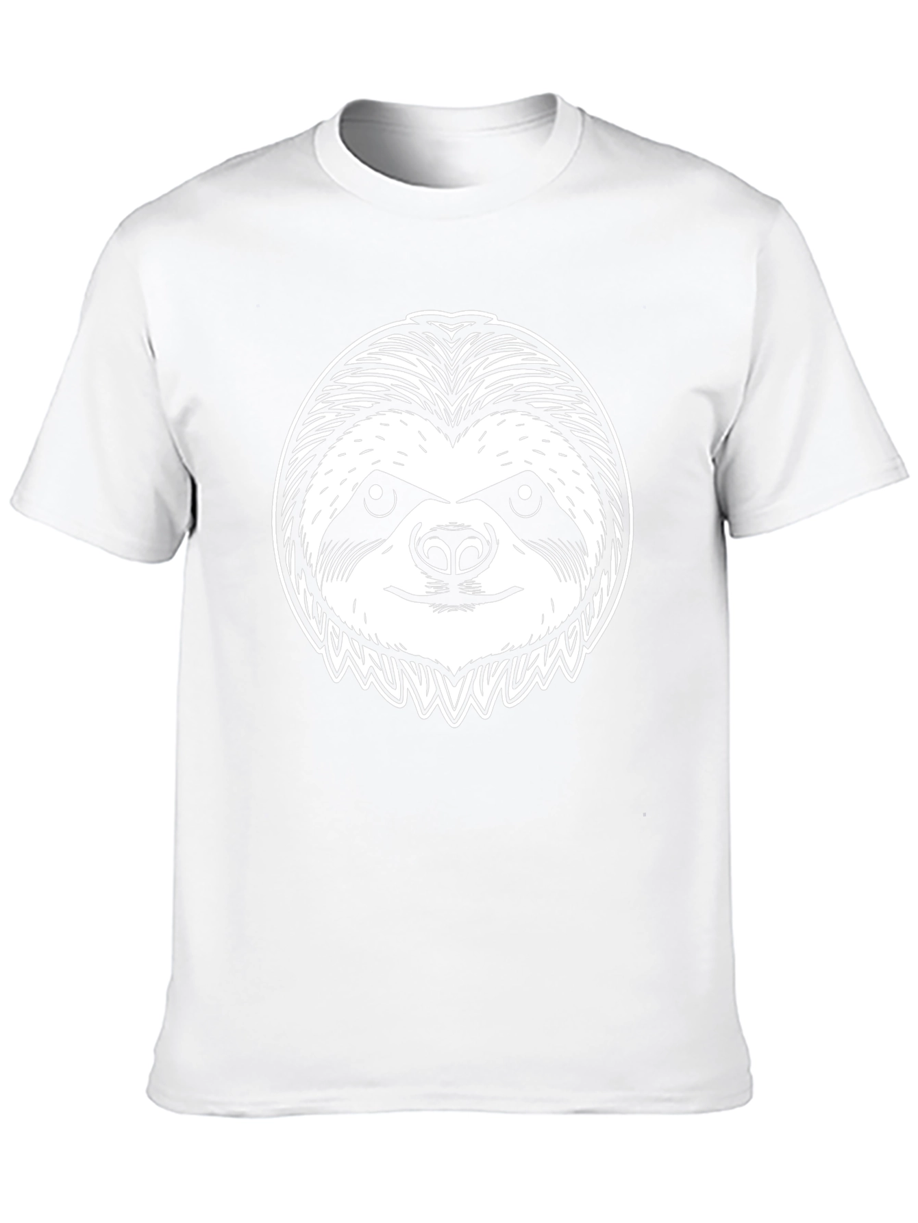 Sloth Graphic Tee - Unisex Black T-Shirt
