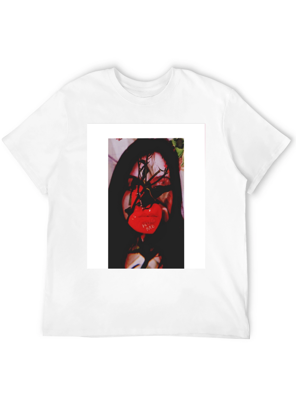 Graphic Print Crew Neck T-Shirt
