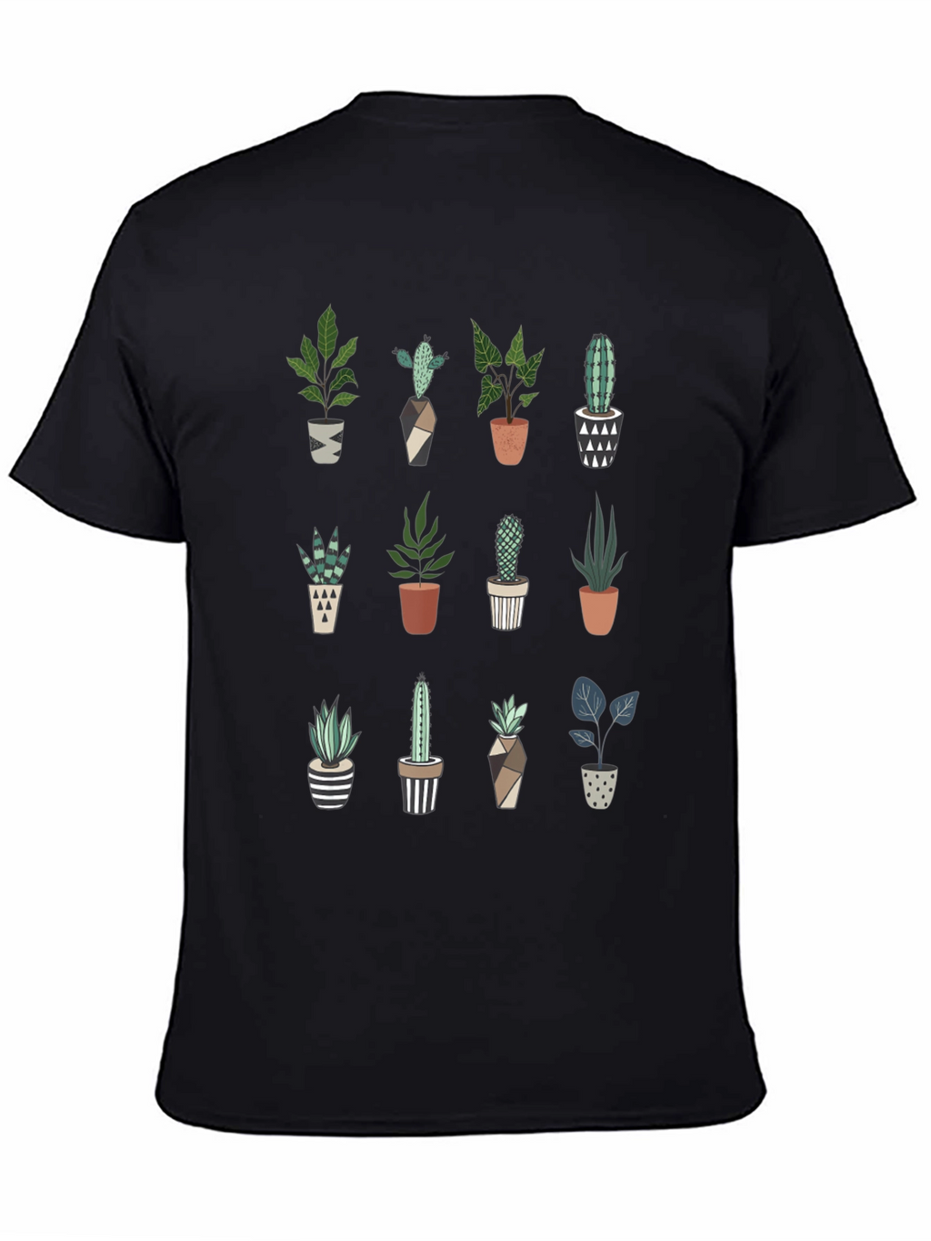 Plant Lover T-Shirt: Cute Cactus & Succulent Design