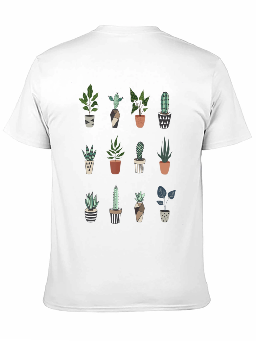 Plant Lover T-Shirt: Cute Cactus & Succulent Design
