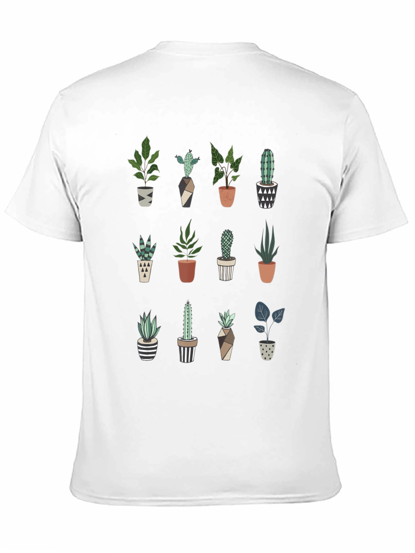 Plant Lover T-Shirt: Cute Cactus & Succulent Design