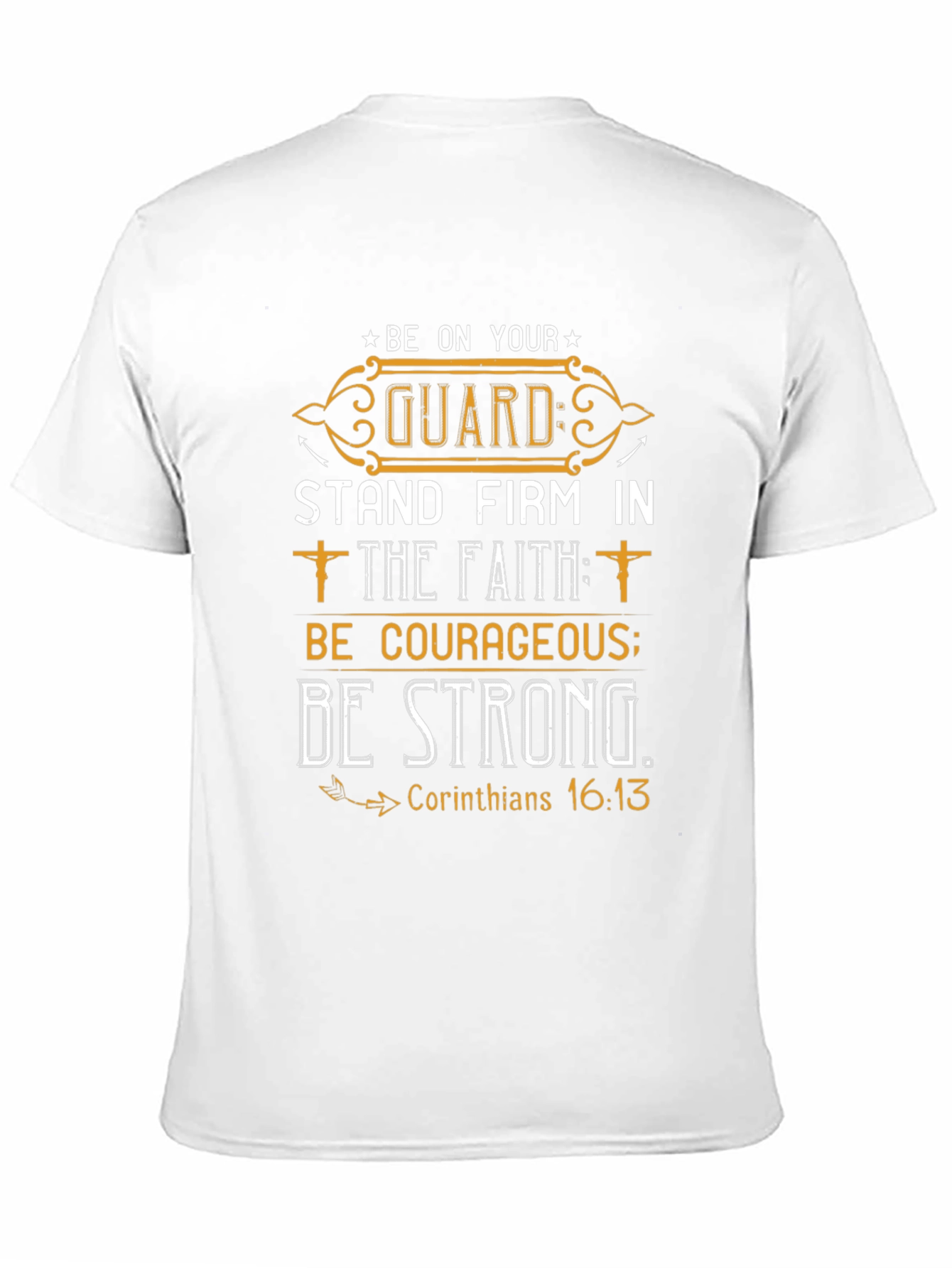Be On Your Guard T-Shirt - Christian Faith Tee