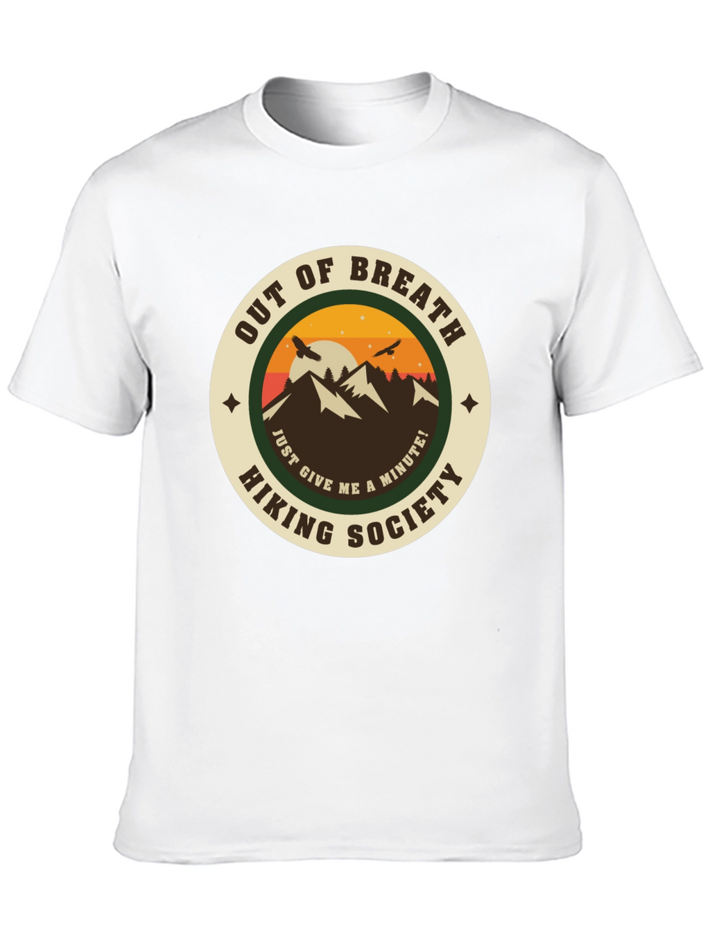 Out of Breath Hiking Society T-Shirt
