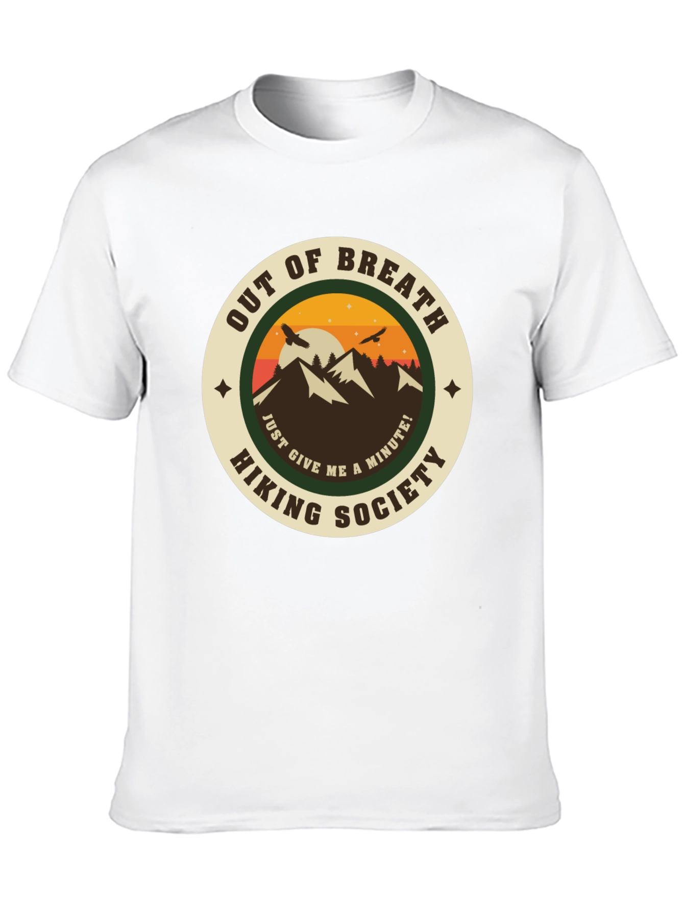 Out of Breath Hiking Society T-Shirt