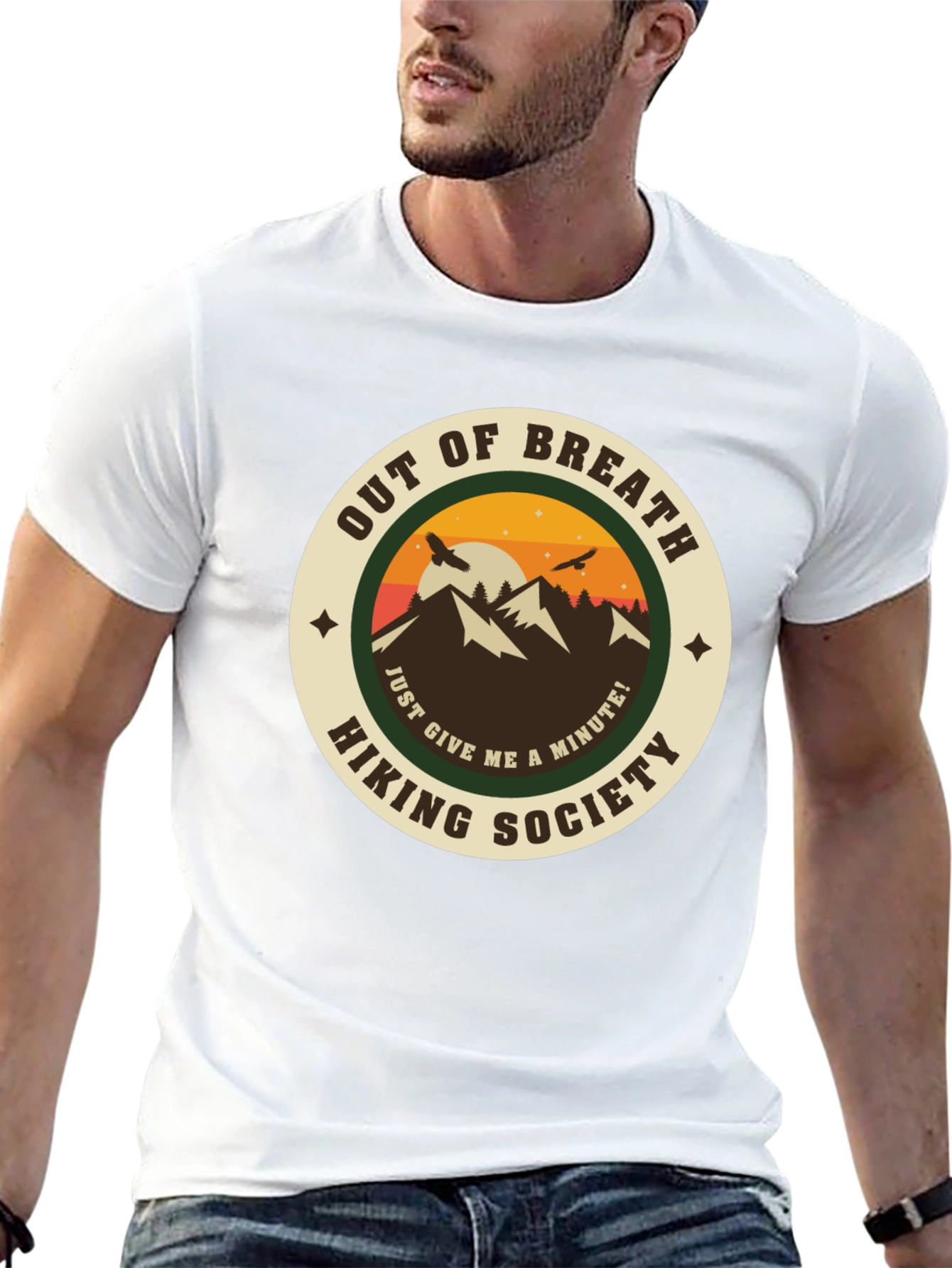 Out of Breath Hiking Society T-Shirt