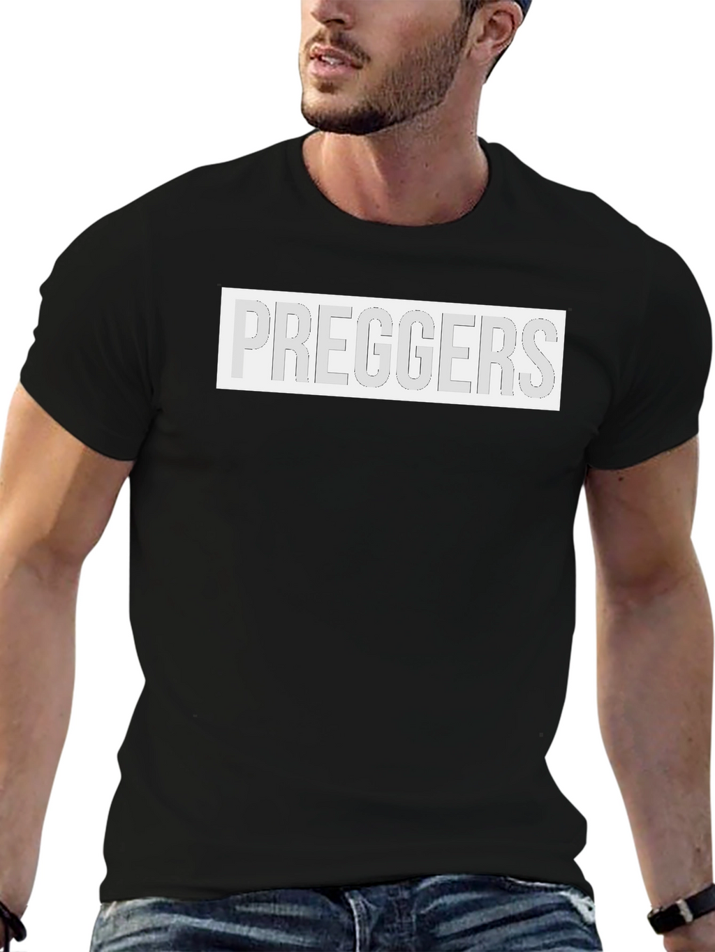 Preggers Graphic Print T-Shirt