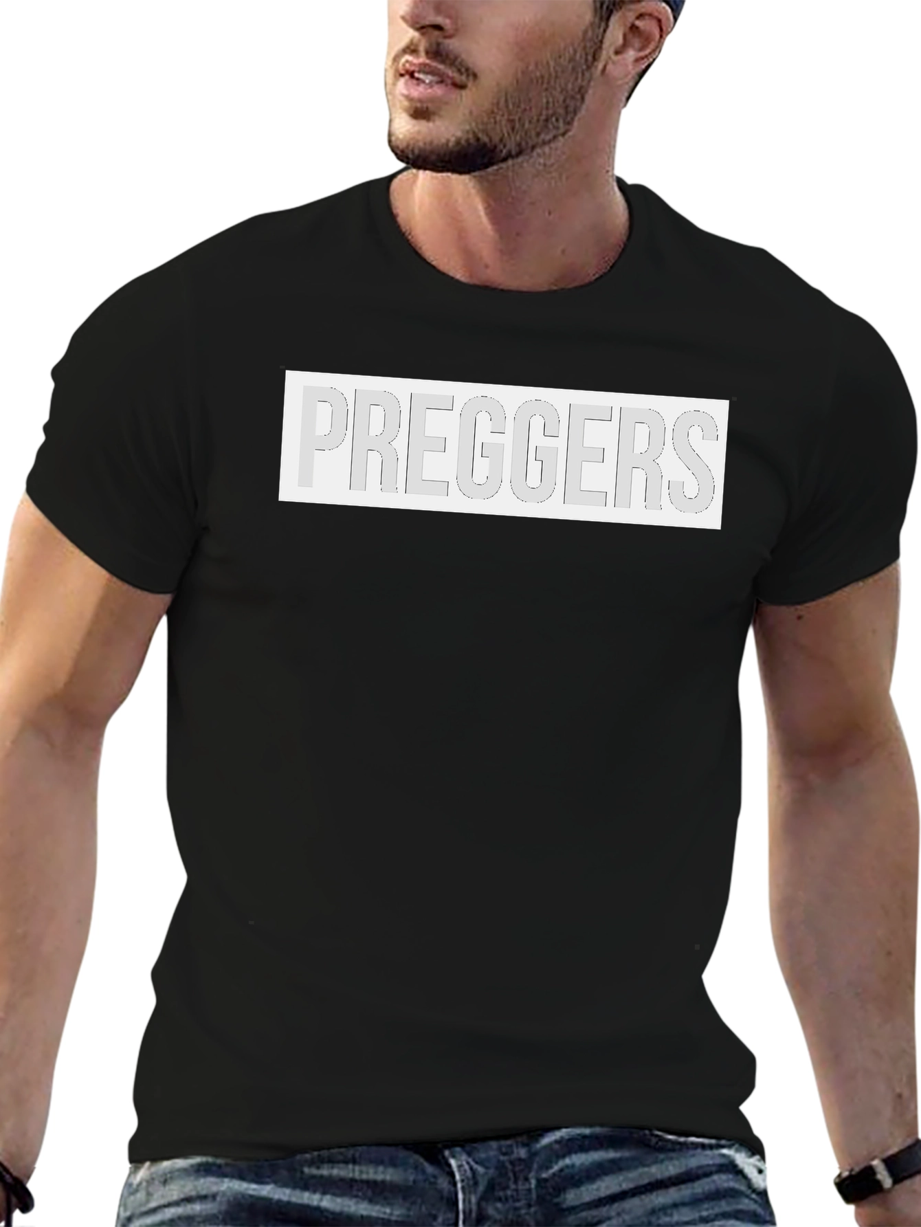Preggers Graphic Print T-Shirt