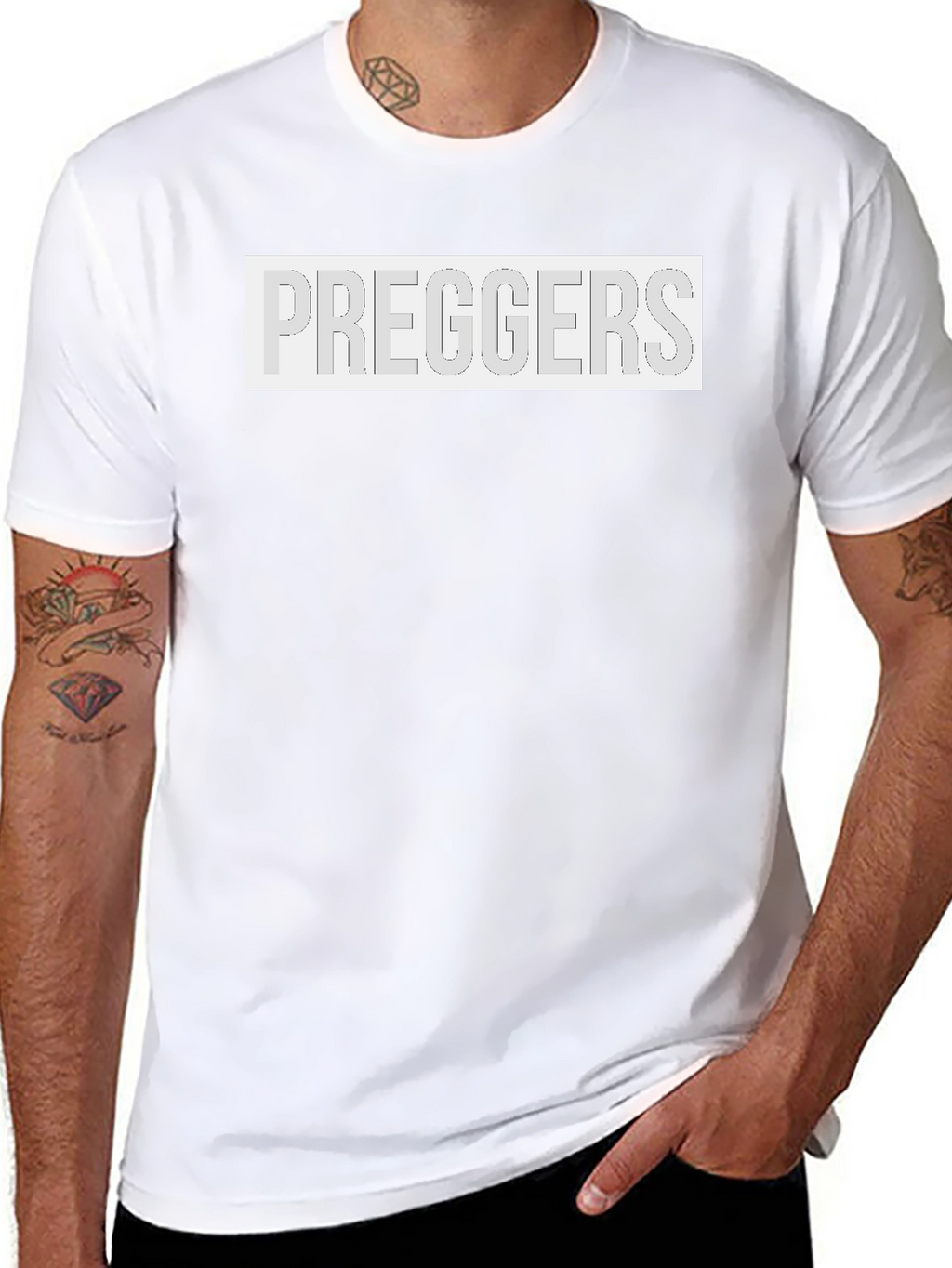 Preggers Graphic Print T-Shirt