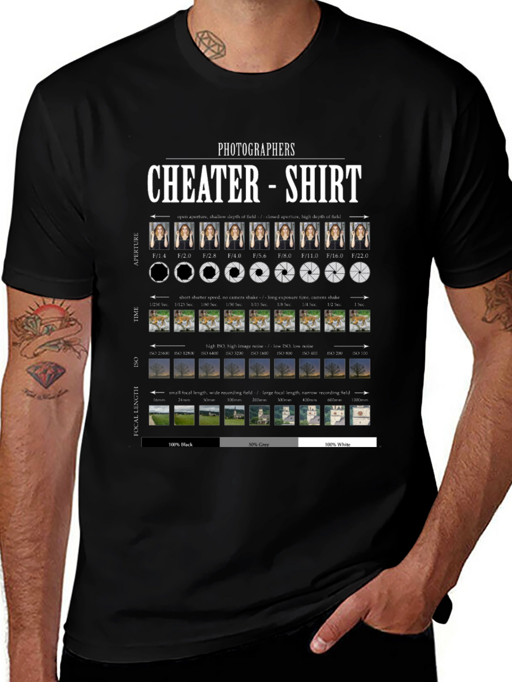 Photographers Cheater Shirt
