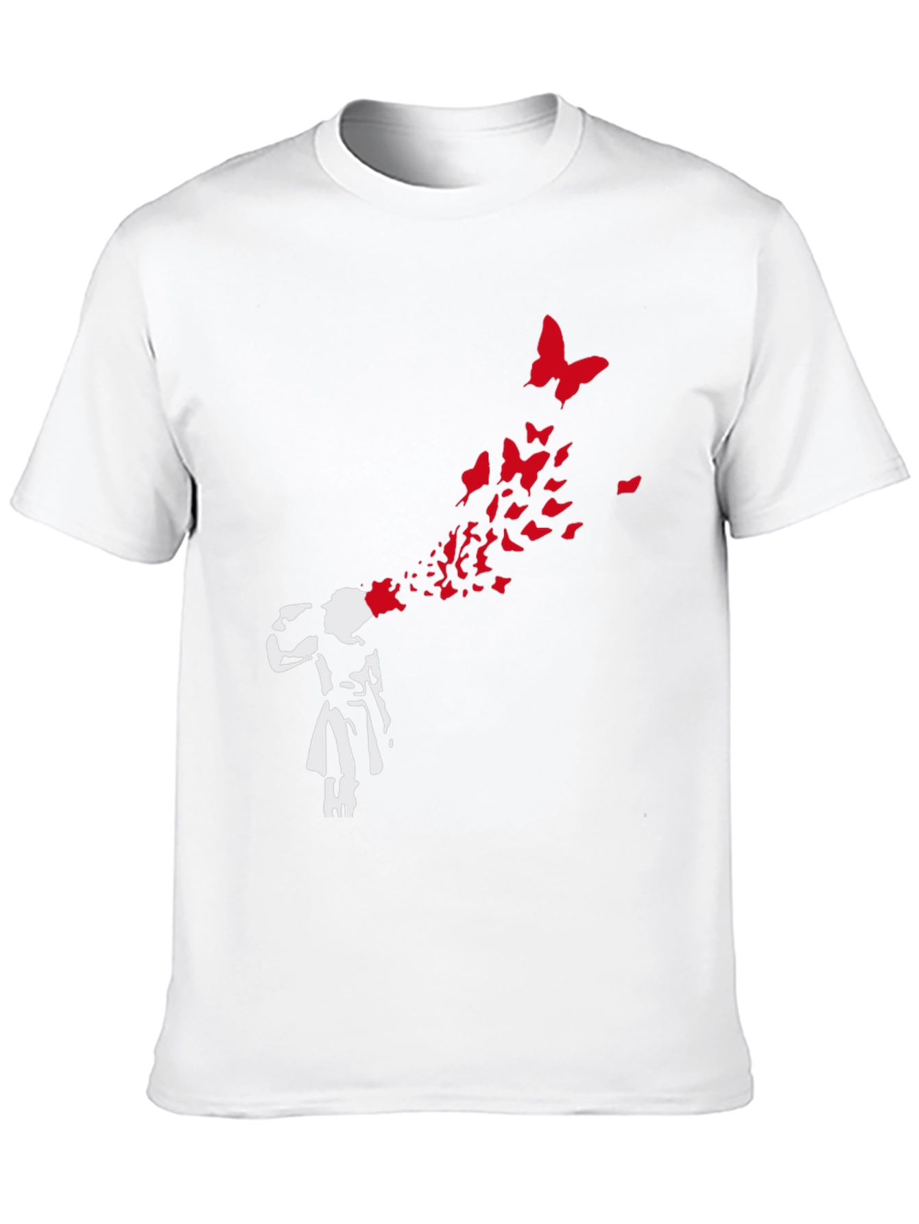 Banksy Butterfly Girl T-Shirt