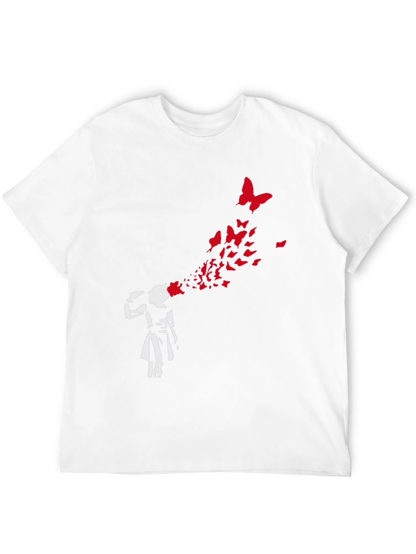 Banksy Butterfly Girl T-Shirt