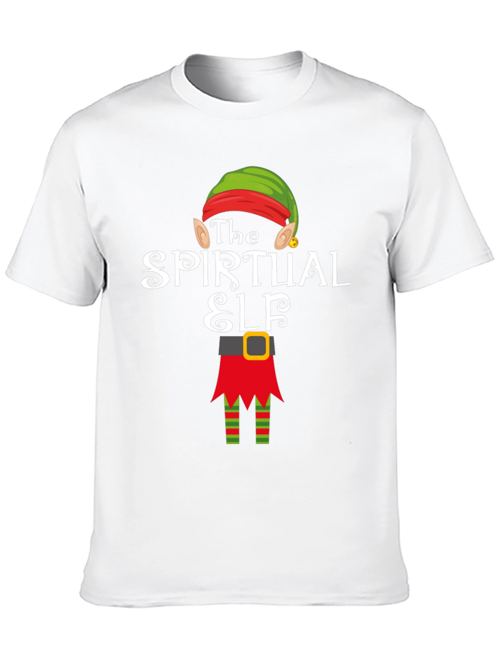Spiritual Elf Graphic Tee - Christmas Holiday Shirt