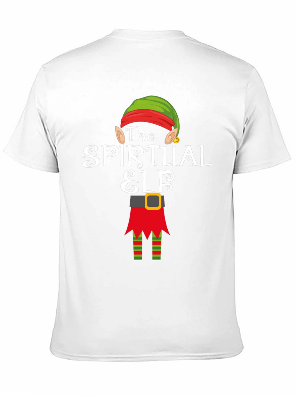 Spiritual Elf Graphic Tee - Christmas Holiday Shirt