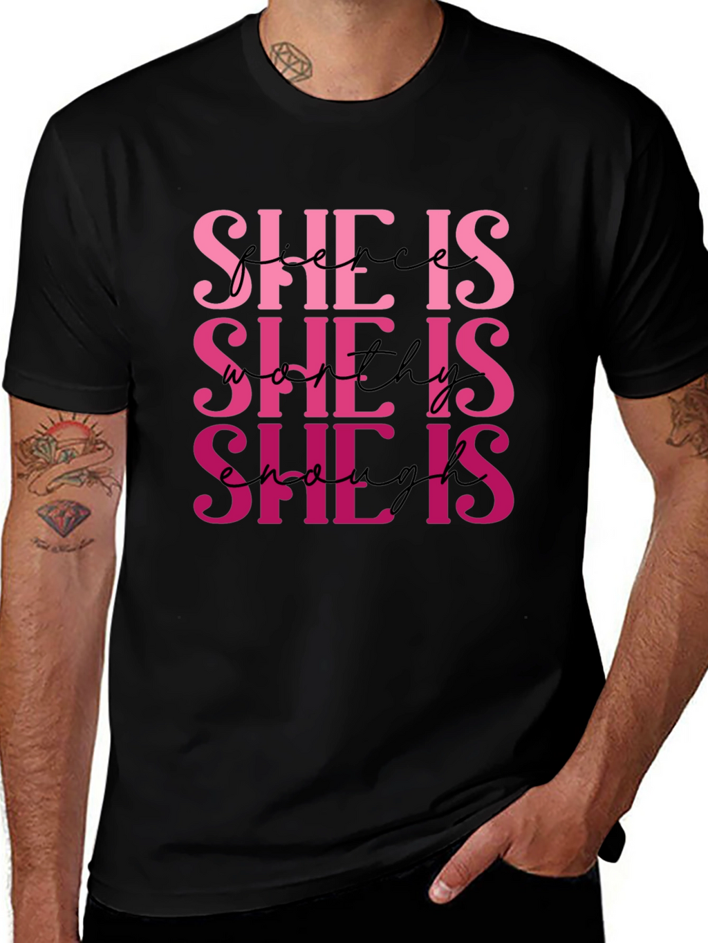 She Is Fierce Worthy Enough T-Shirt