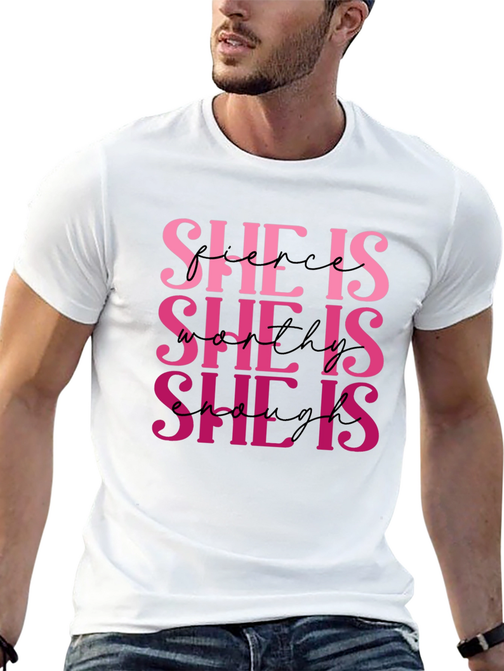 She Is Fierce Worthy Enough T-Shirt