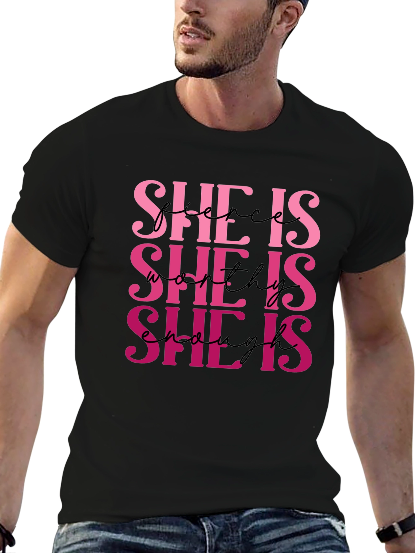 She Is Fierce Worthy Enough T-Shirt