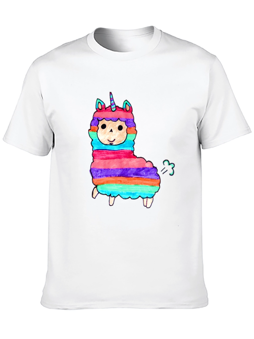 Llama Unicorn Funny T-Shirt