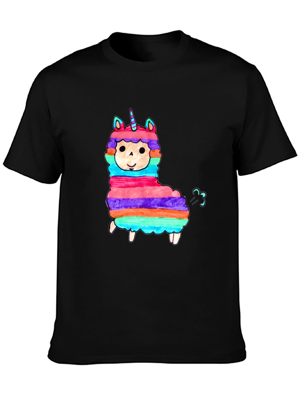 Llama Unicorn Funny T-Shirt