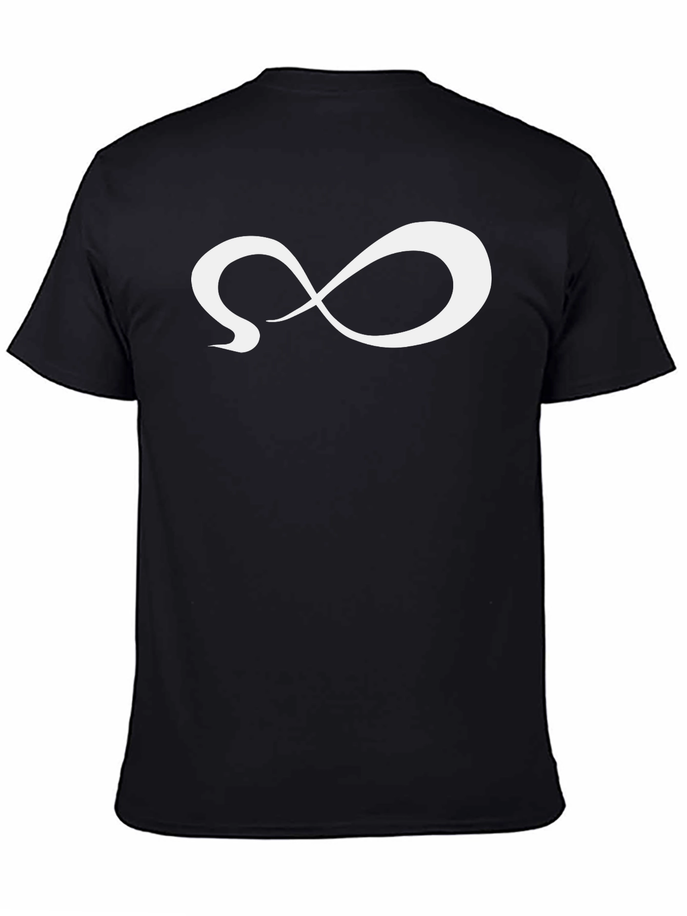Infinity Symbol Graphic Tee - Modern Minimalist Design