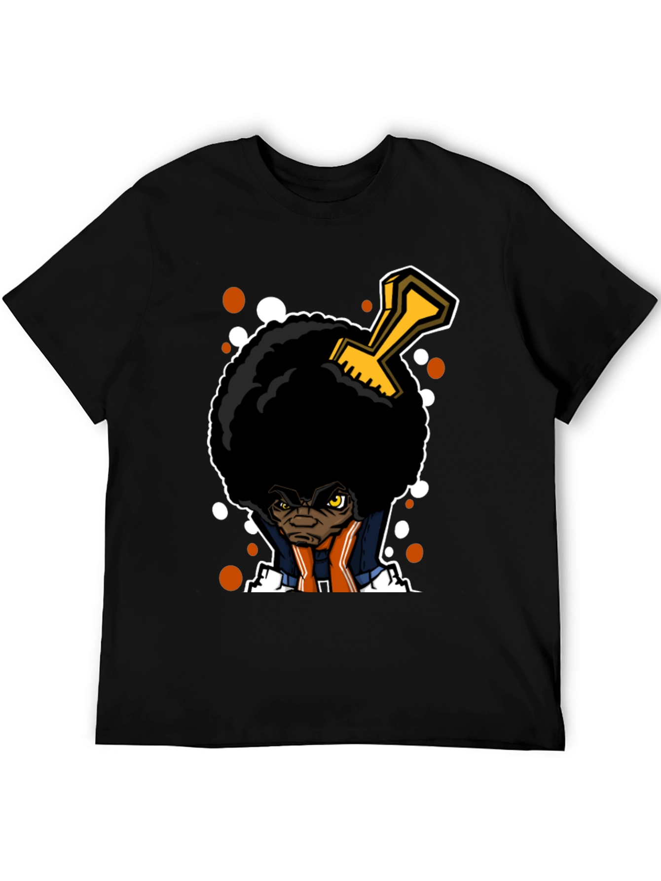 Afro Comb Graphic T-Shirt