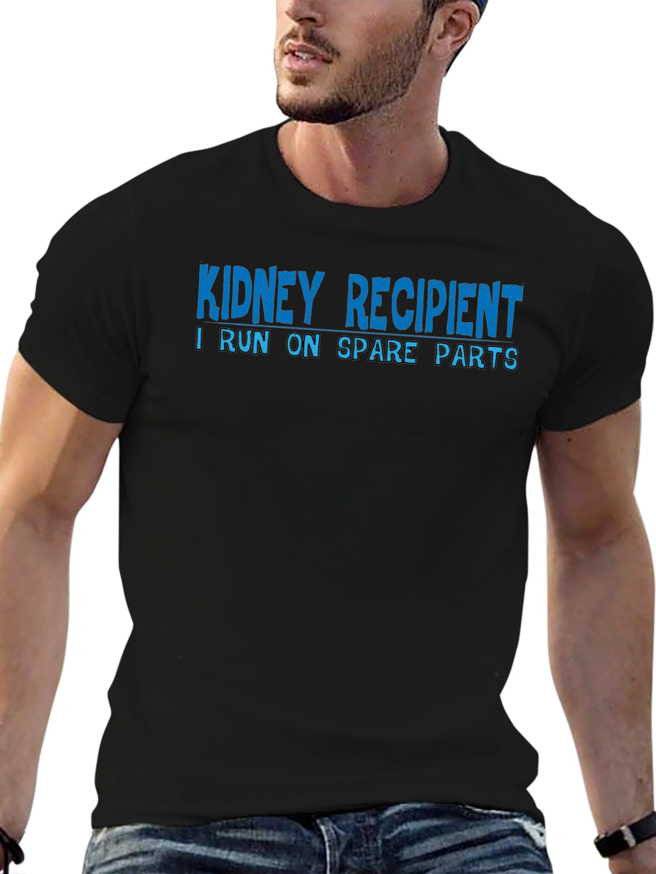 Kidney Recipient T-Shirt - Spare Parts Design