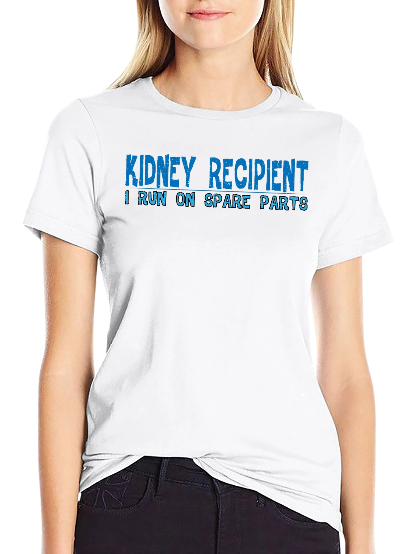 Kidney Recipient T-Shirt - Spare Parts Design