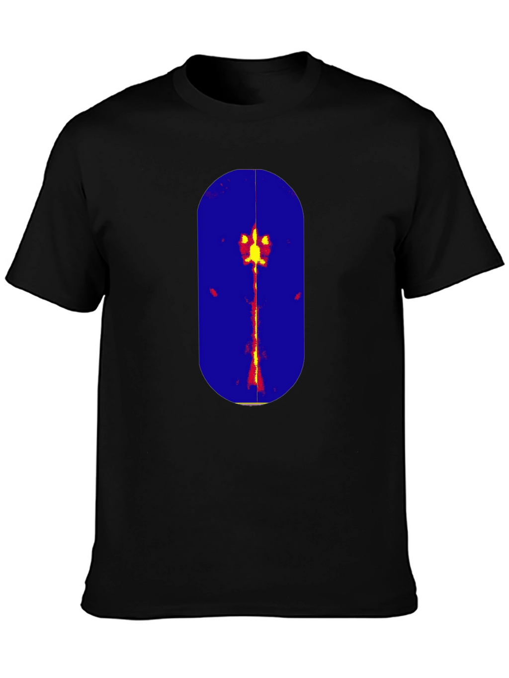 Modern Art Black T-Shirt - Bold Graphic Tee