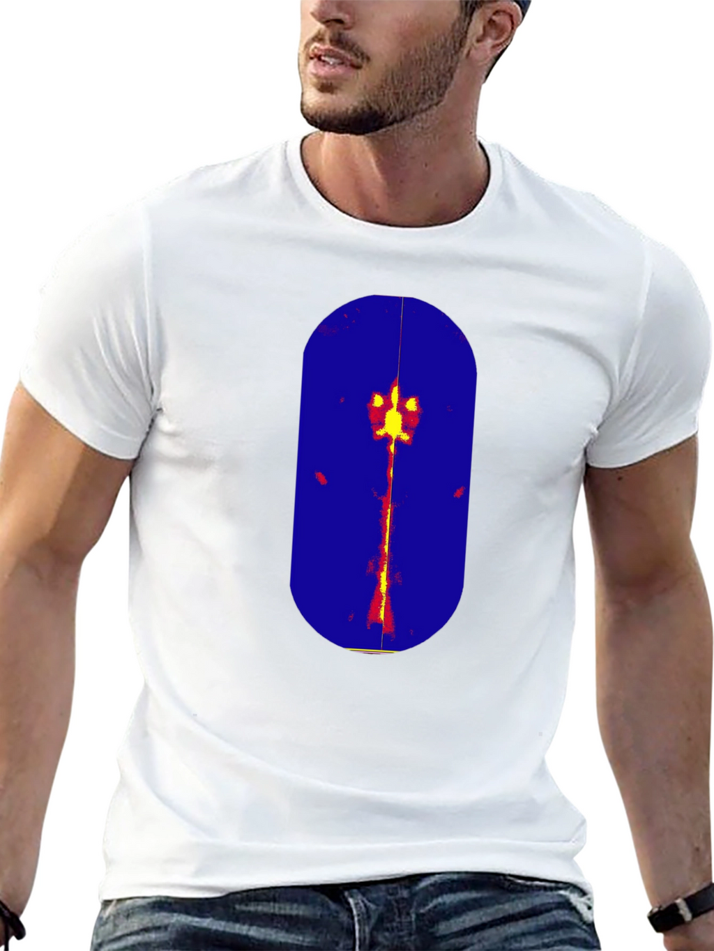 Modern Art Black T-Shirt - Bold Graphic Tee