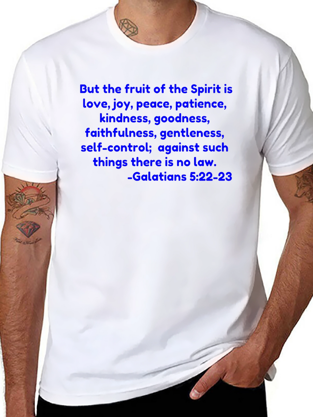 Fruit of the Spirit T-Shirt - Galatians 5:22-23