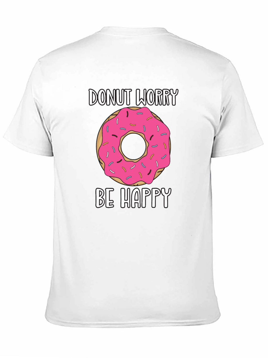 Donut Worry Be Happy Graphic Tee