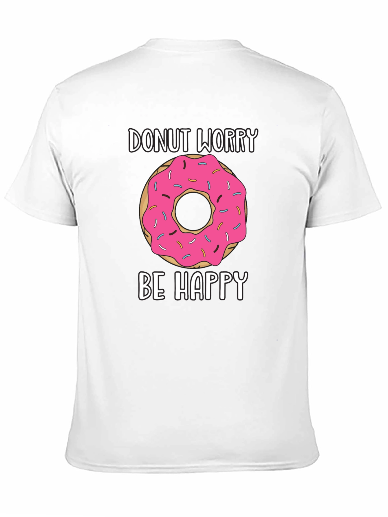 Donut Worry Be Happy Graphic Tee
