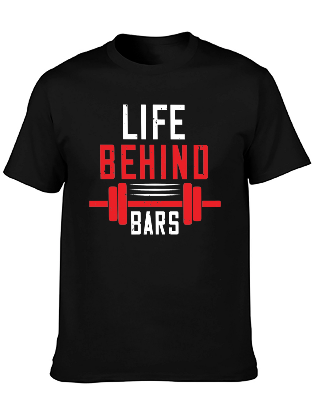 Life Behind Bars Graphic Tee - Black
