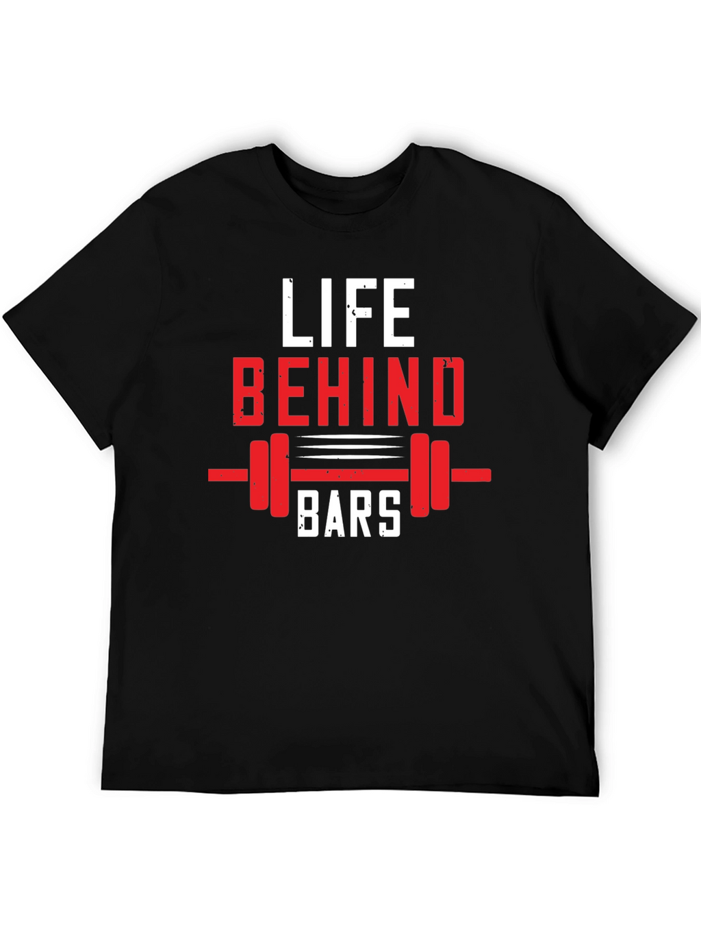 Life Behind Bars Graphic Tee - Black
