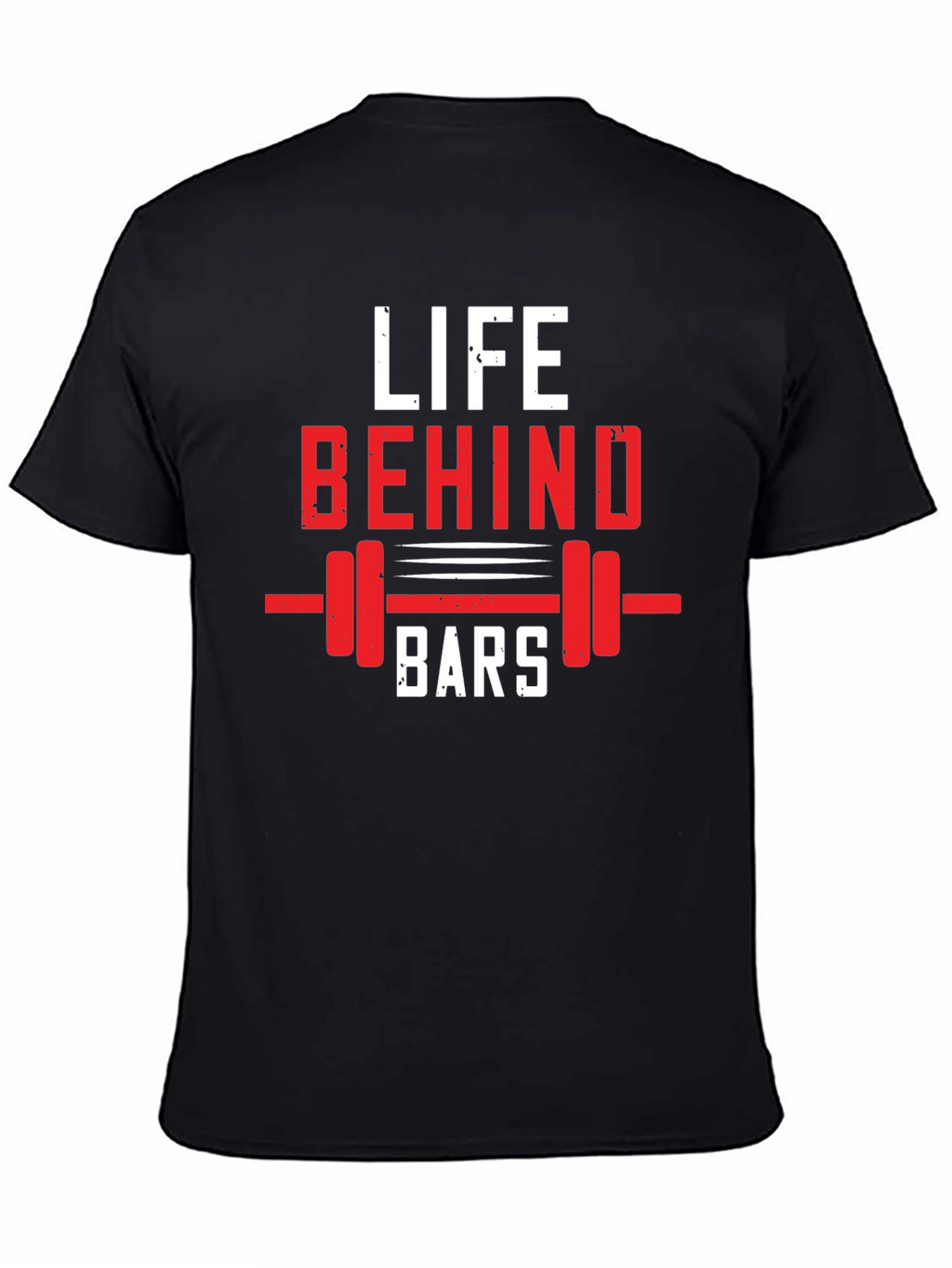 Life Behind Bars Graphic Tee - Black