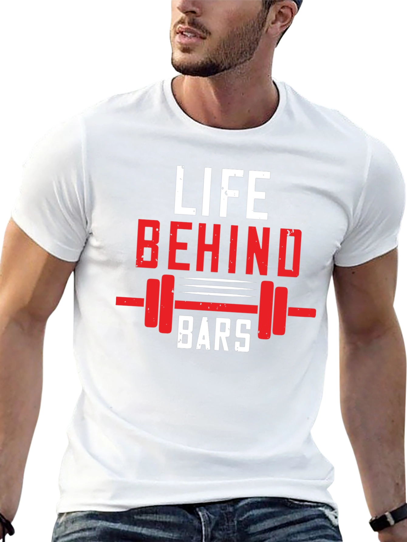 Life Behind Bars Graphic Tee - Black