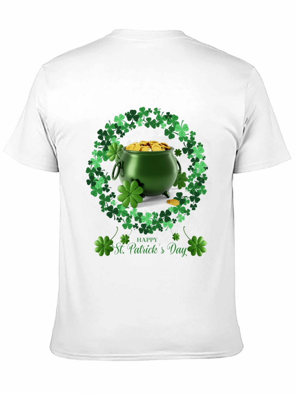 St. Patricks Day T-Shirt - Lucky Clover Design