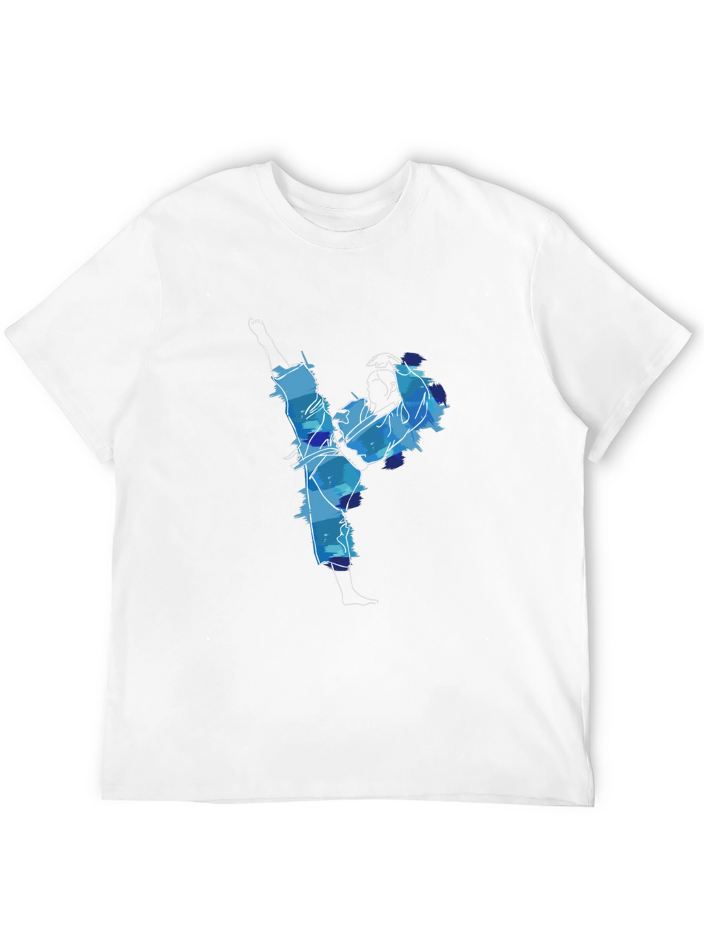 Karate High Kick T-Shirt - Action Ready