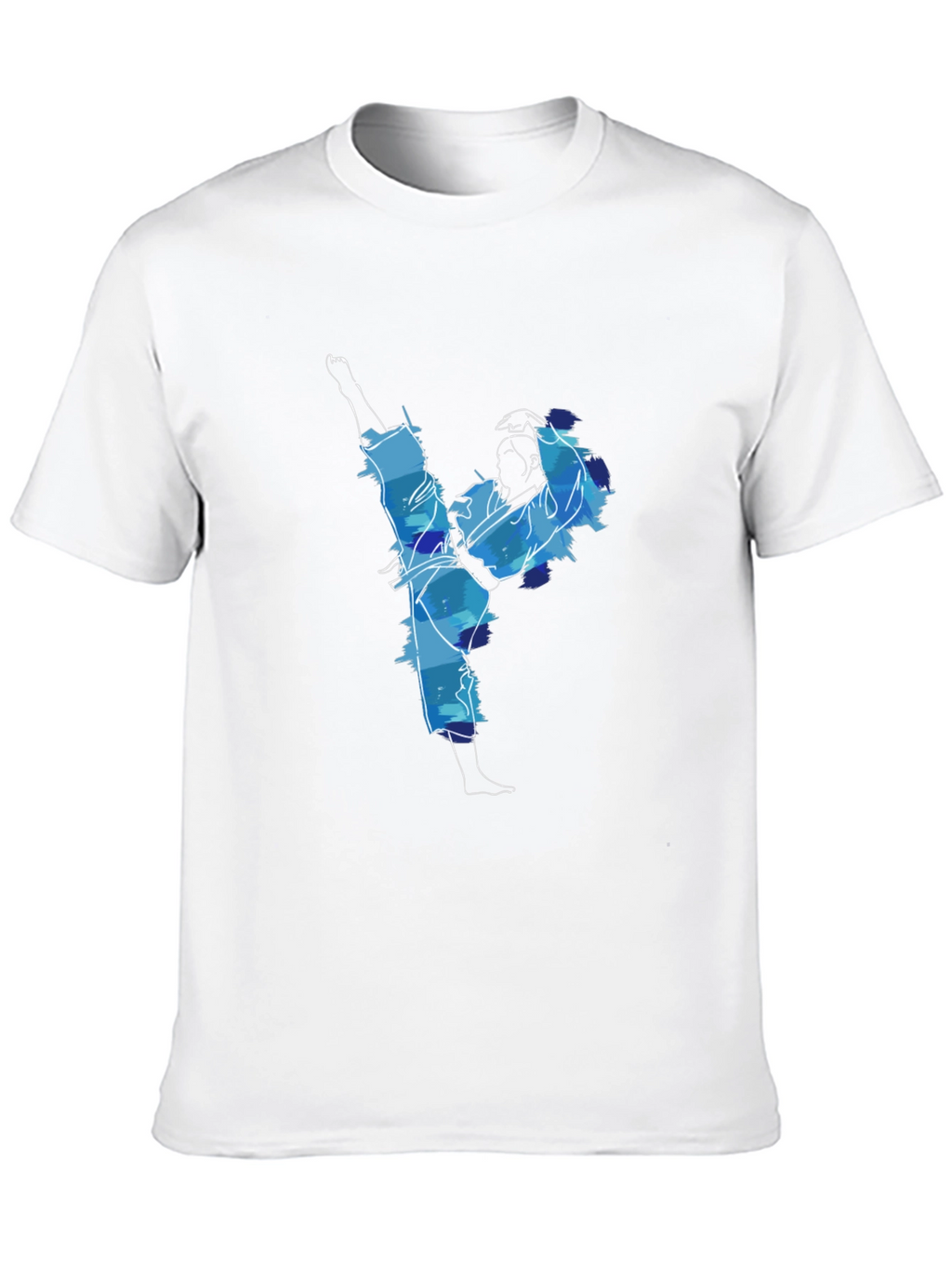 Karate High Kick T-Shirt - Action Ready