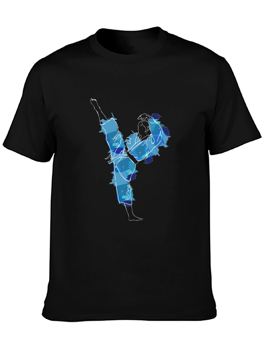 Karate High Kick T-Shirt - Action Ready