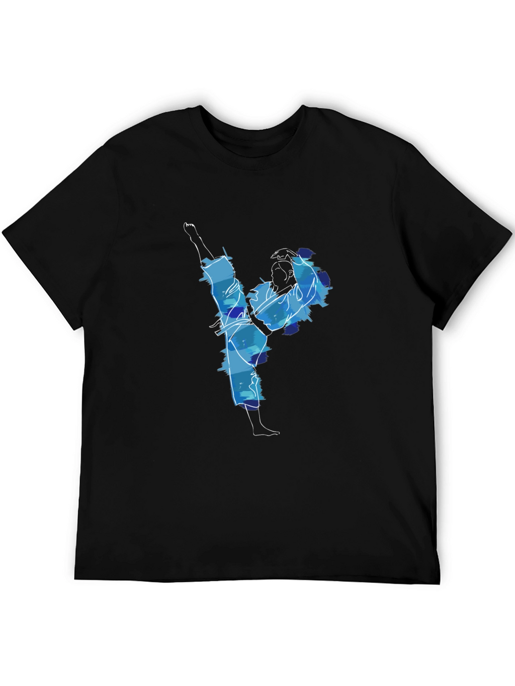 Karate High Kick T-Shirt - Action Ready