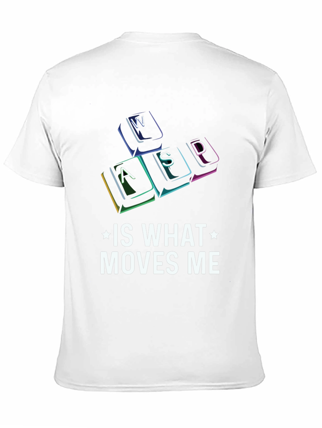 Gamer T-Shirt - WASD Moves Me!