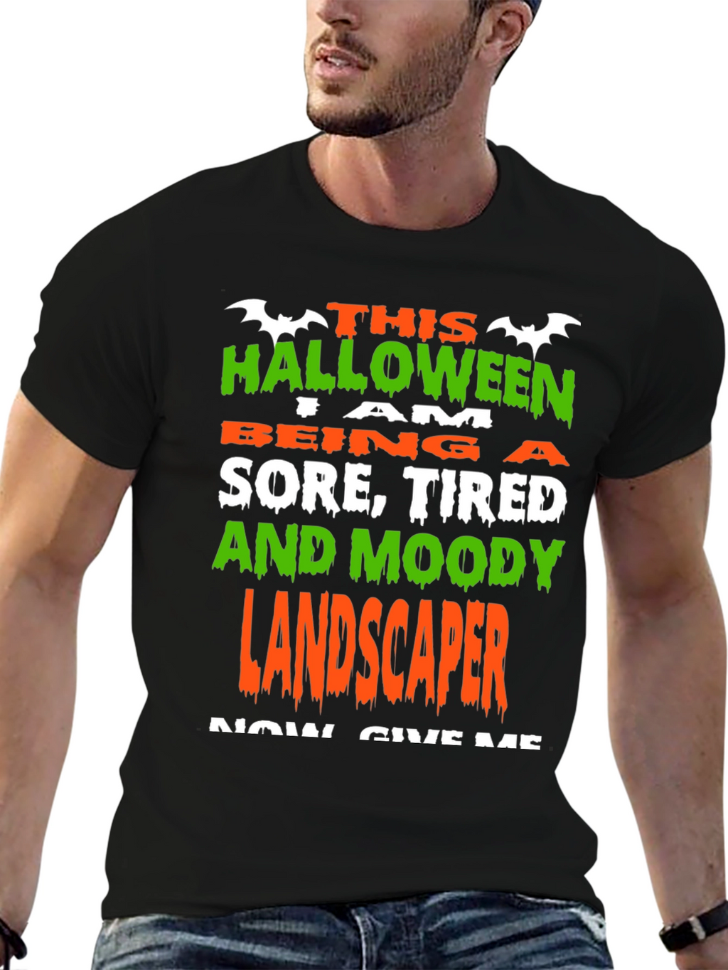 Funny Halloween Landscaper T-Shirt