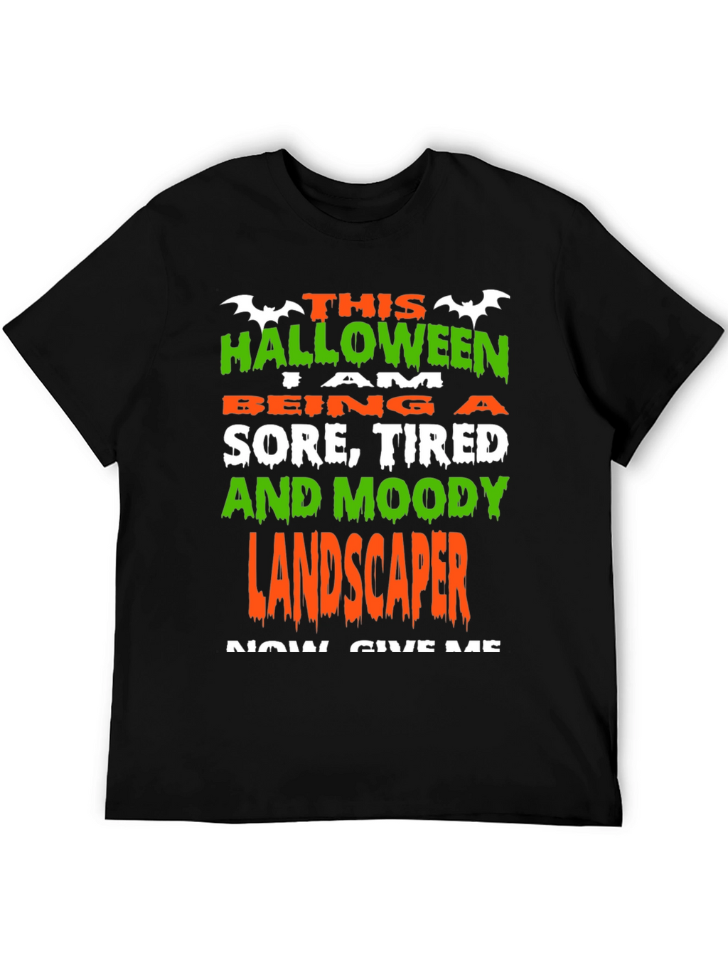 Funny Halloween Landscaper T-Shirt
