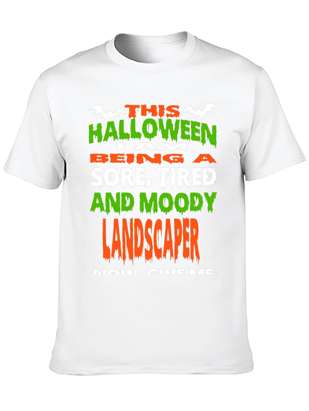 Funny Halloween Landscaper T-Shirt