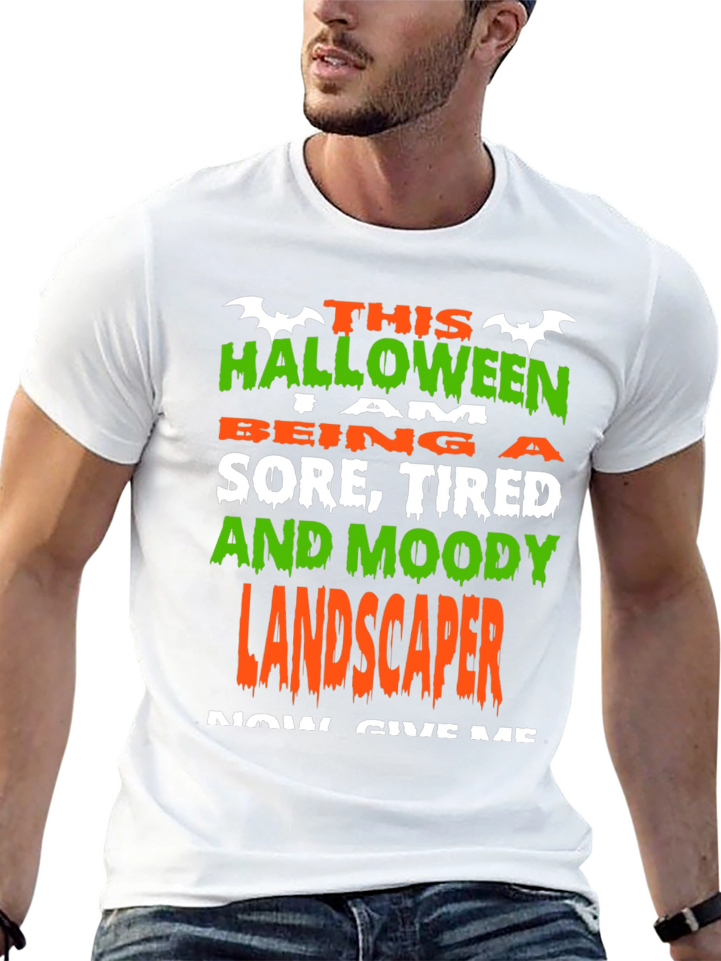 Funny Halloween Landscaper T-Shirt