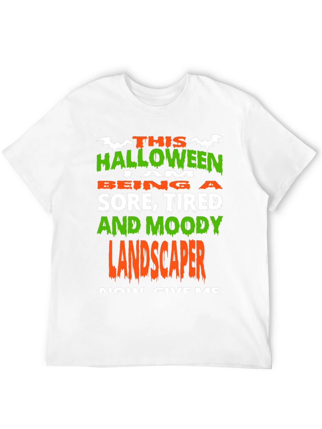 Funny Halloween Landscaper T-Shirt