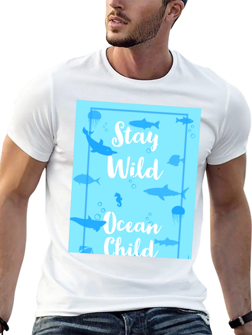 Stay Wild Ocean Child Graphic Tee