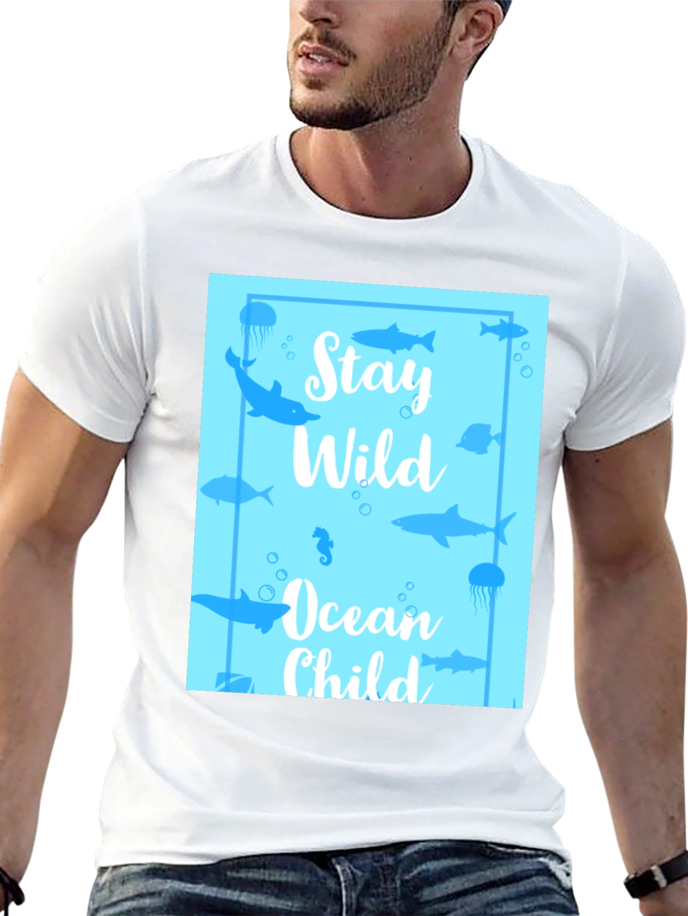Stay Wild Ocean Child Graphic Tee