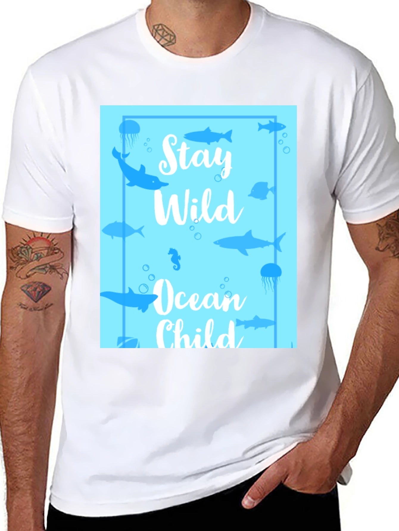 Stay Wild Ocean Child Graphic Tee
